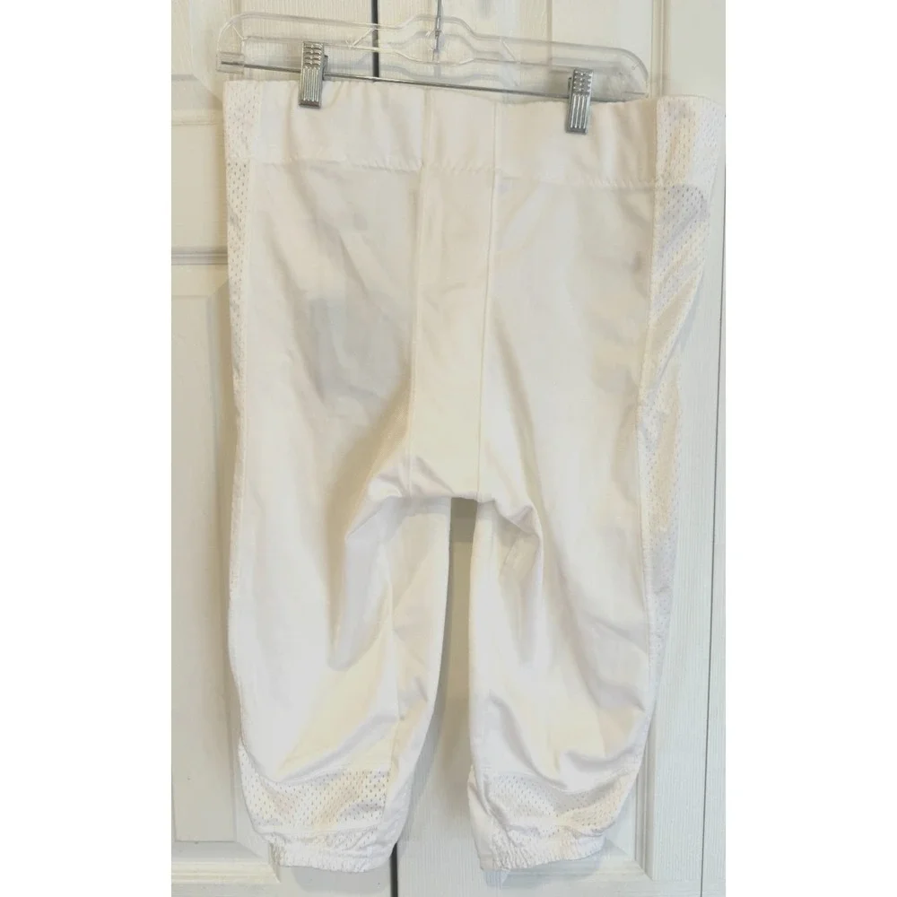 NEW NIKE TEAM OPEN FIELD‎ WHITE FOOTBALL PANTS Men's Size XL 615745-100